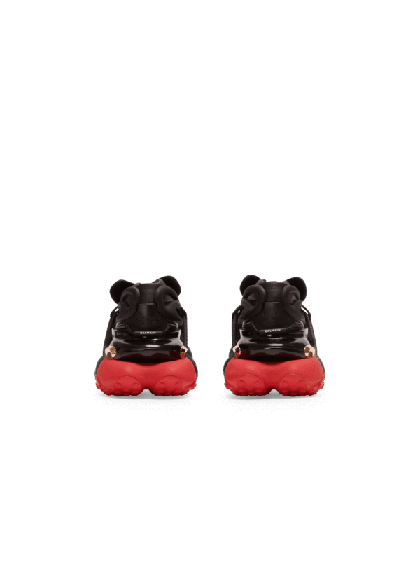 AM1VJ309TNCSEGUR-1.png Balmain Unicorn low-top trainers in neoprene and leather