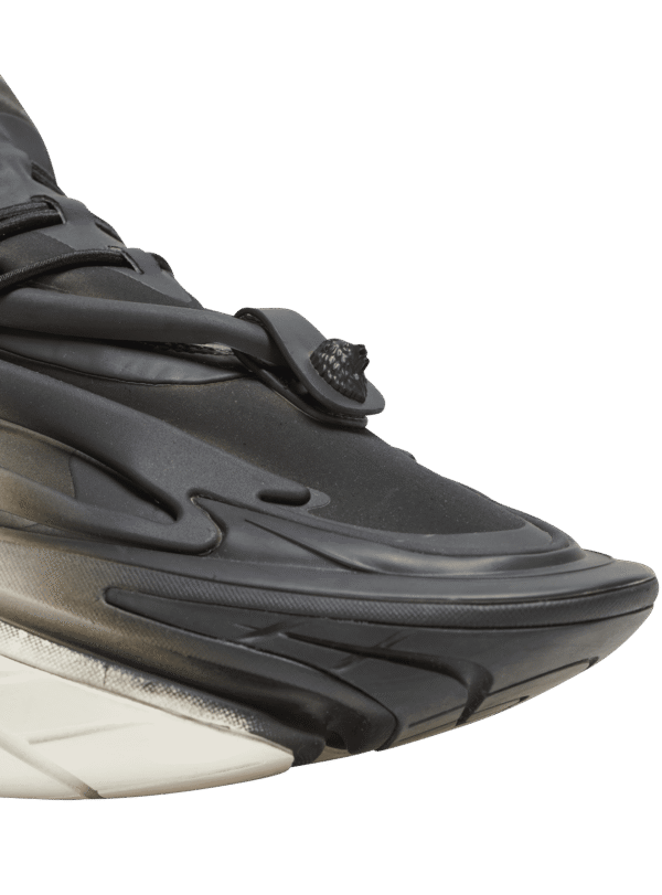 YM0VJ309KNEDGABG-1.png Balmain Unicorn low-top trainers in neoprene and leather