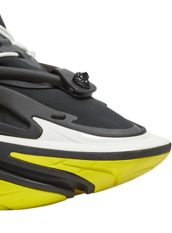 YM0VJ309KNETEFFD.png Balmain Unicorn low-top trainers in neoprene and leather