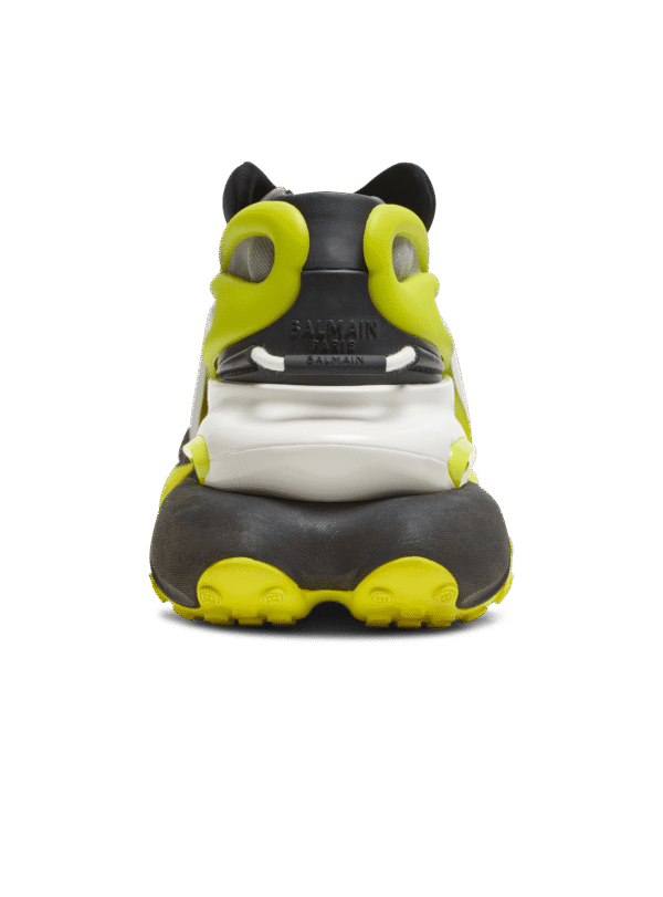 YM0VJ309KNETEFFG.png Balmain Unicorn low-top trainers in neoprene and leather