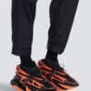 YM1VJ309KNCAEBAI.jpg Balmain Neoprene and leather Unicorn low-top sneakers