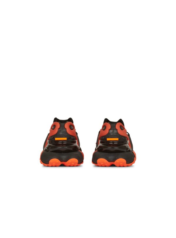 YM1VJ309KNCAEBAR-1.jpg Balmain Neoprene and leather Unicorn low-top sneakers