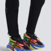 YM1VJ309KNHCEAHI-1.jpg Balmain Multicolor neoprene and leather Unicorn low-top sneakers