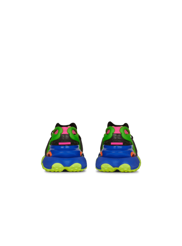 YM1VJ309KNHCEAHR-1.png Balmain Multicolor neoprene and leather Unicorn low-top sneakers