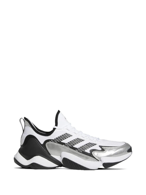 adidas  Mahomes SM Impact FLX striped sneakers