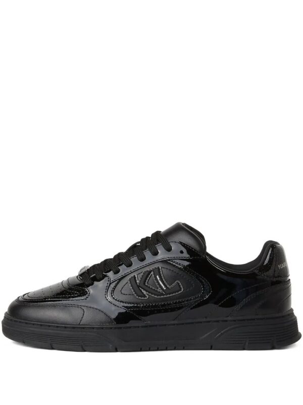 Karl Lagerfeld Jeans  lace-up glitter sneakers