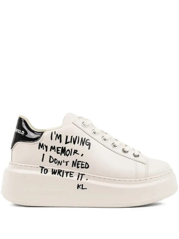 Karl Lagerfeld  ANAKAPRI platform lace-up sneakers