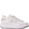 Karl Lagerfeld  studded platform sneakers