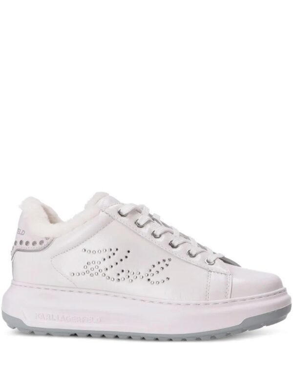 Karl Lagerfeld  studded platform sneakers