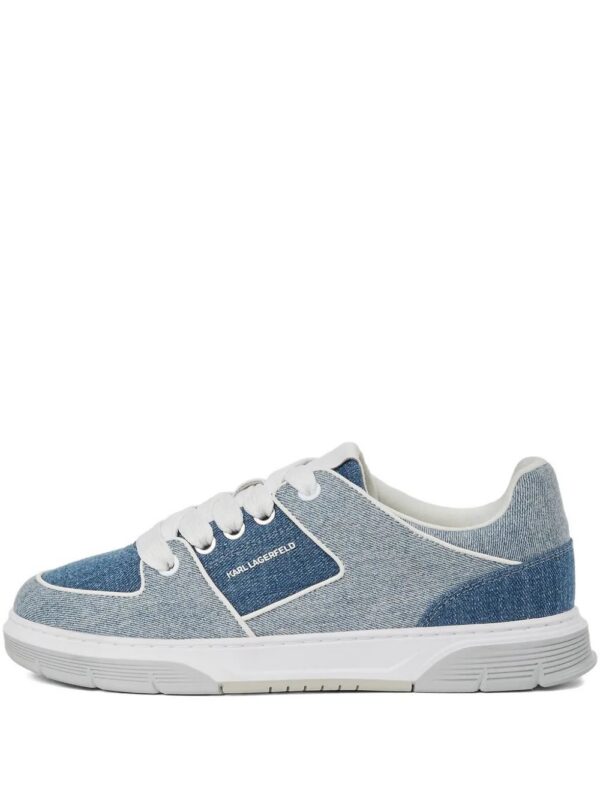Karl Lagerfeld Jeans  Kourtney denim panelled sneakers
