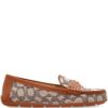 Coach  logo-jacquard loafers