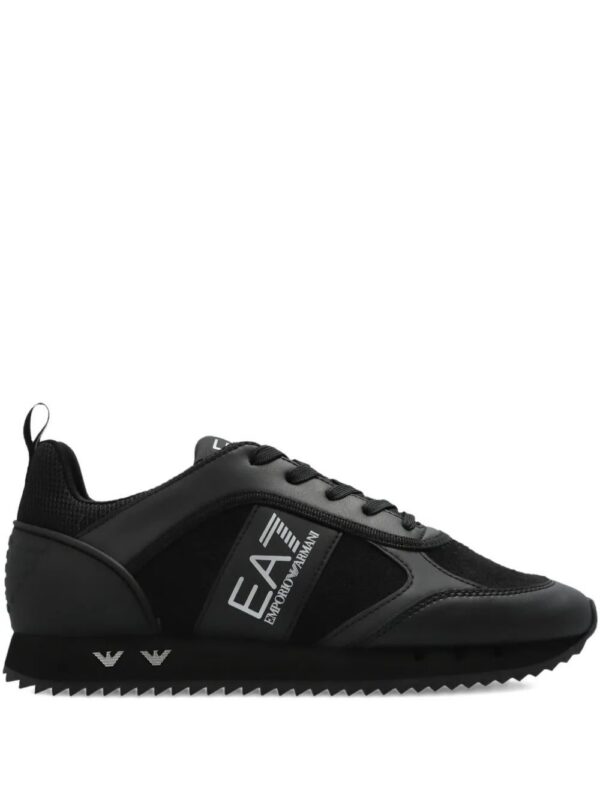Ea7 Emporio Armani  logo-print lace-up trainers