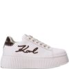 Karl Lagerfeld  logo platform sneakers