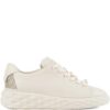 Jimmy Choo  Diamond Light Maxi F pearl ribbon sneakers