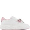 Jimmy Choo  Diamond Light Maxi F crystal-bow sneakers