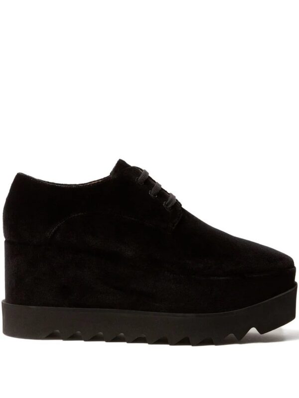 imgi_1_32527470_62958309_1000.jpg Stella McCartney 55mm Elyse velvet platform lace-up sneakers