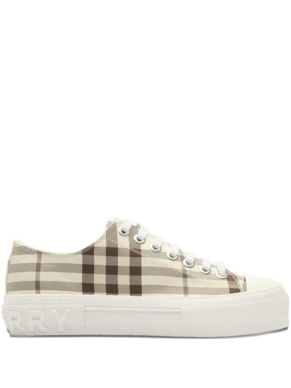 Burberry  check embossed-logo sneakers