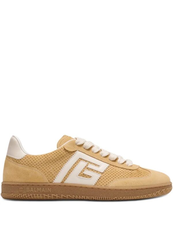 imgi_1_32570616_62777170_1000.jpg Balmain Swan perforated-detail sneakers