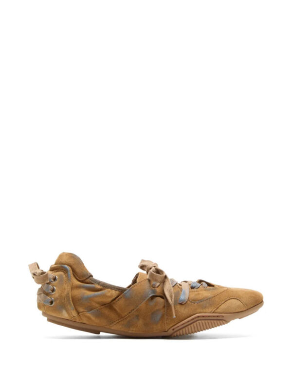 Acne Studios  laced leather sneakers