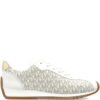 Michael Michael Kors  Rhodes monogram lace-up low-top sneakers