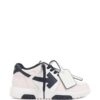 Off-White  Out Of Office arrow-logo leather sneakers