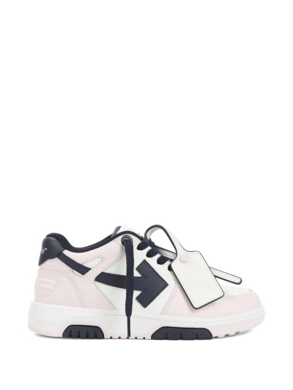 Off-White  Out Of Office arrow-logo leather sneakers