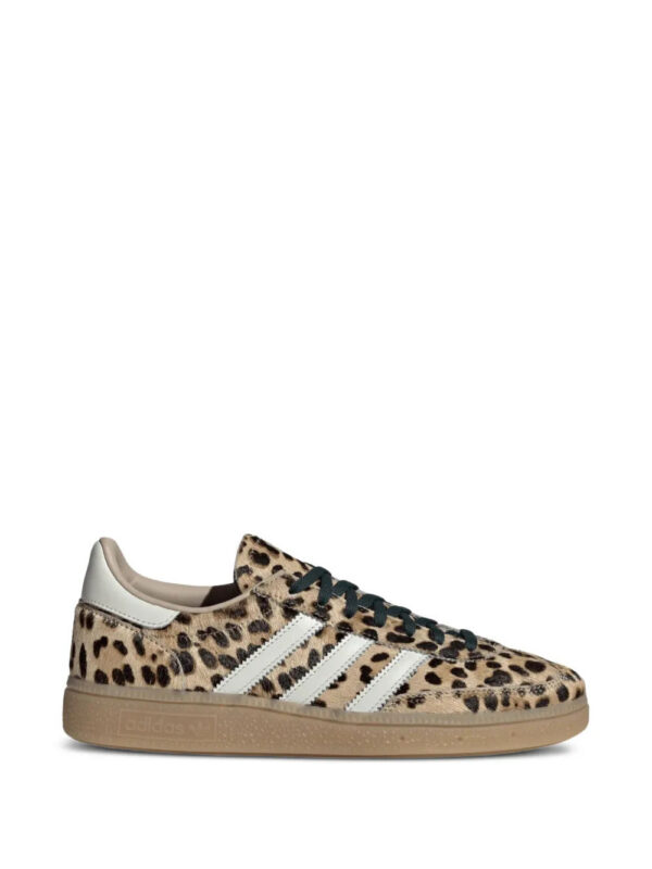 adidas  Handball Spezial leopard-print leather sneakers