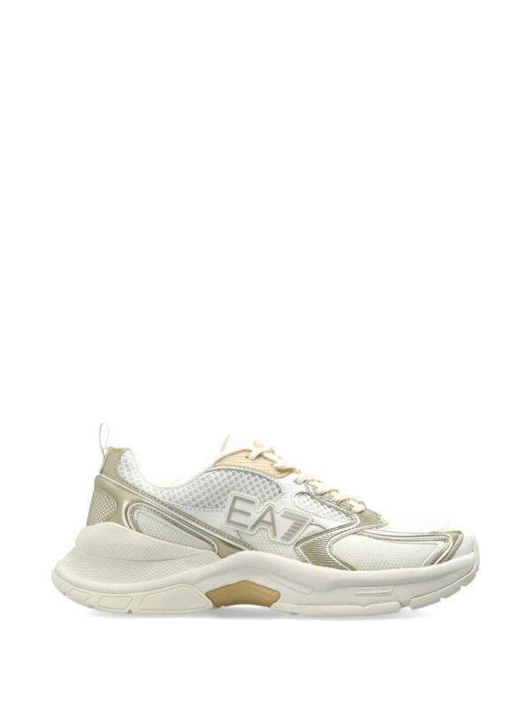 Ea7 Emporio Armani  logo-detail lace-up sneakers