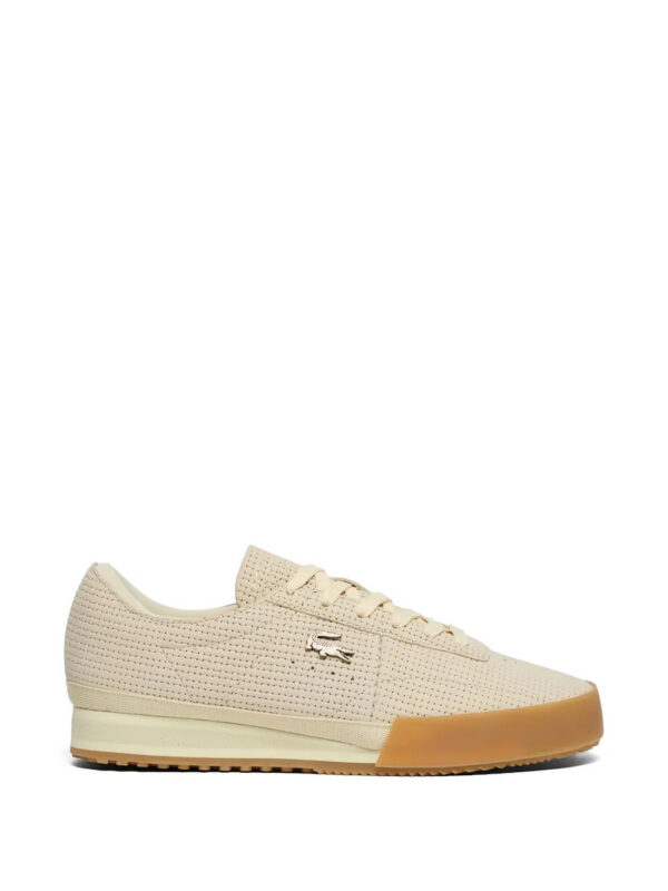 Lacoste  Aura perforated-leather sneakers
