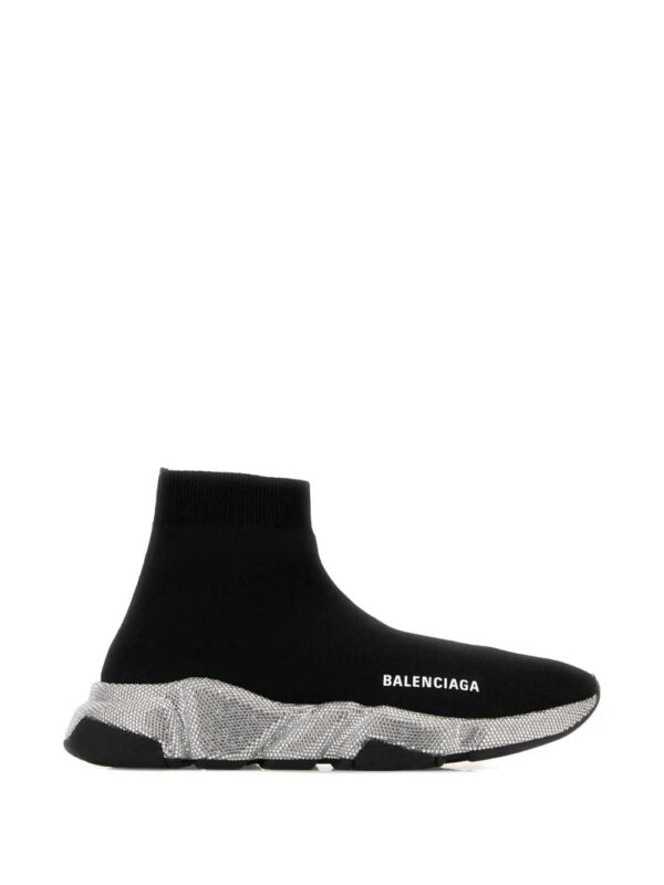 Balenciaga  Speed crystal-embellished sneakers