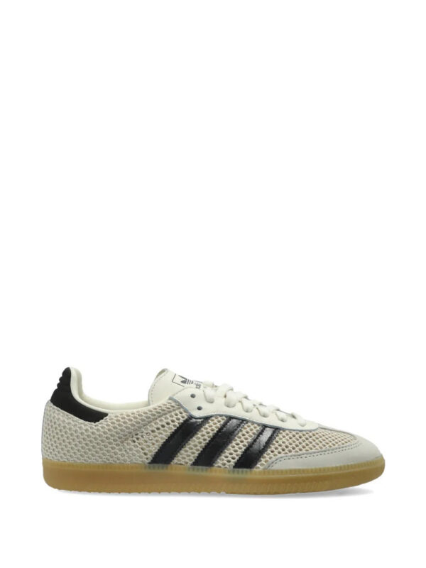 adidas  OG Samba striped lace-up sneakers