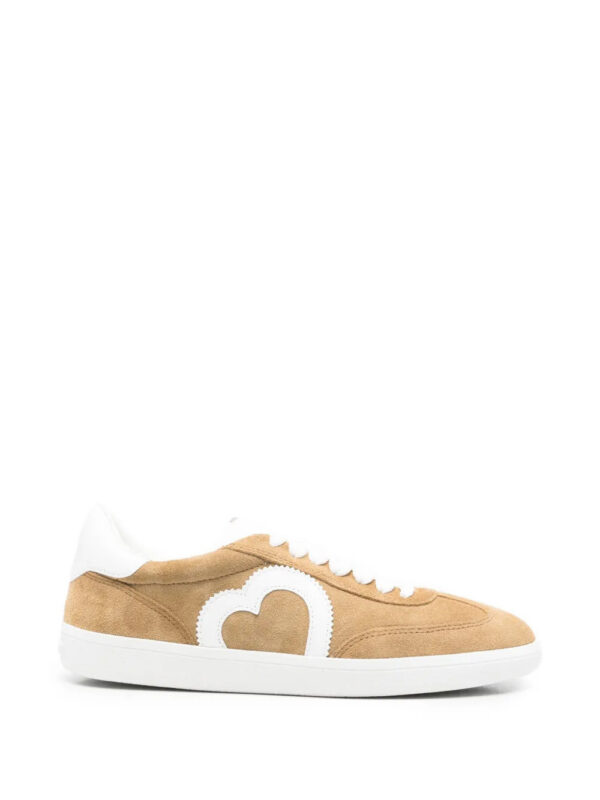Love Moschino  heart-appliqué sneakers