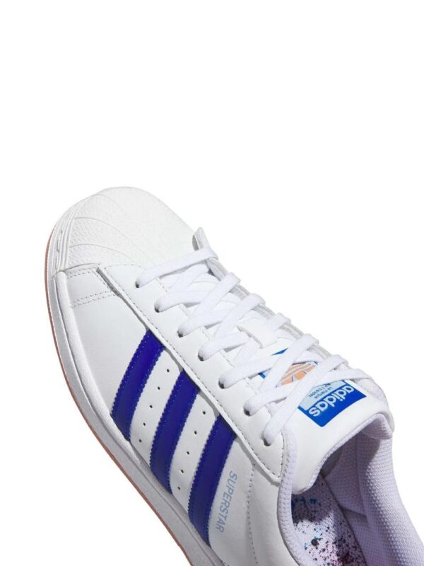 adidas  Superstar striped sneakers