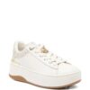Michael Kors  Dottie leather and signature logo trainers
