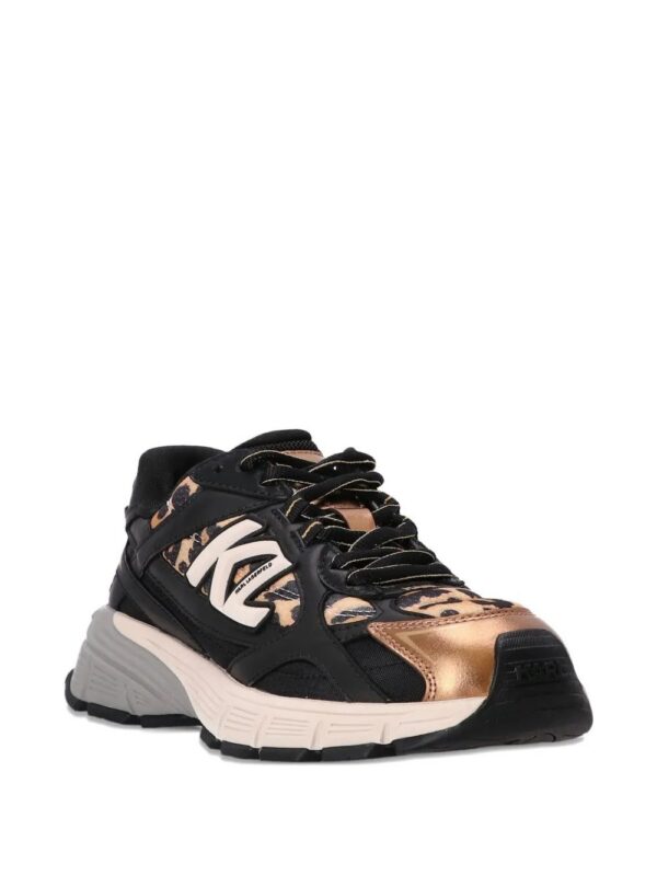 Karl Lagerfeld  leopard-print sneakers