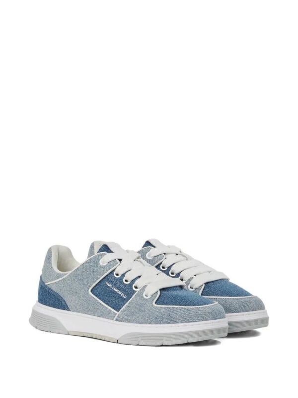 Karl Lagerfeld Jeans  Kourtney denim panelled sneakers