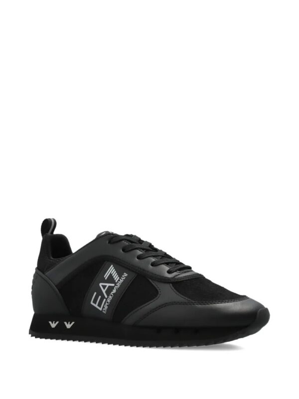 Ea7 Emporio Armani  logo-print lace-up trainers