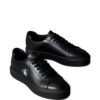 Calvin Klein  leather-logo sneakers