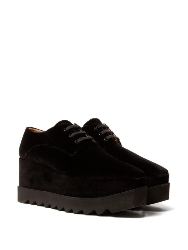 imgi_2_32527470_62958232_1000.jpg Stella McCartney 55mm Elyse velvet platform lace-up sneakers