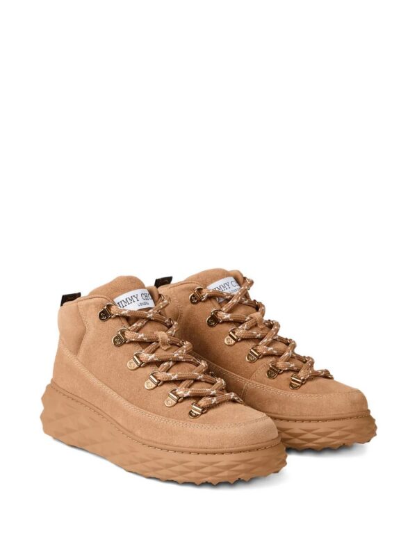 Jimmy Choo  Diamond Maxi Hike F suede high-top sneakers