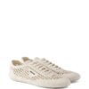 Prada  round-toe lace-up sneakers