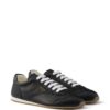 Prada  leather lace-up sneakers