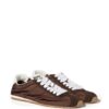 Miu Miu  Plume suede trainers
