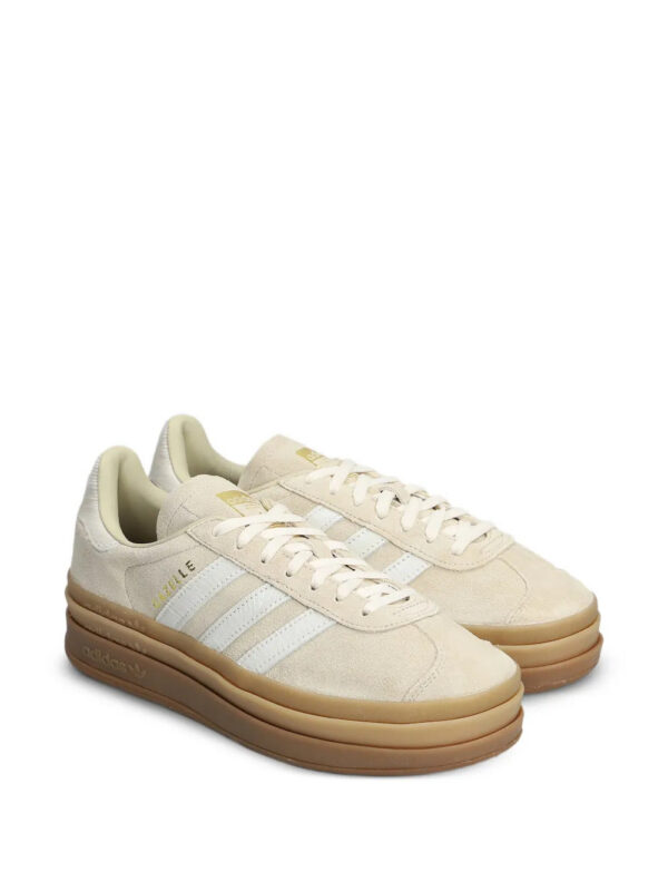 adidas  Gazelle Bold stripes platform sneakers