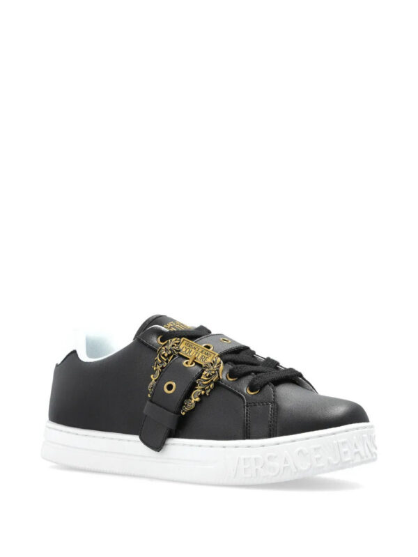 imgi_2_34026350_65077504_1000.jpg Versace Jeans Couture buckle leather sneakers