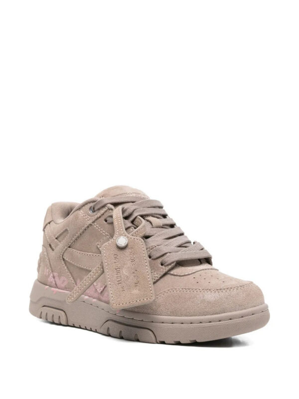 Off-White  suede sneakers
