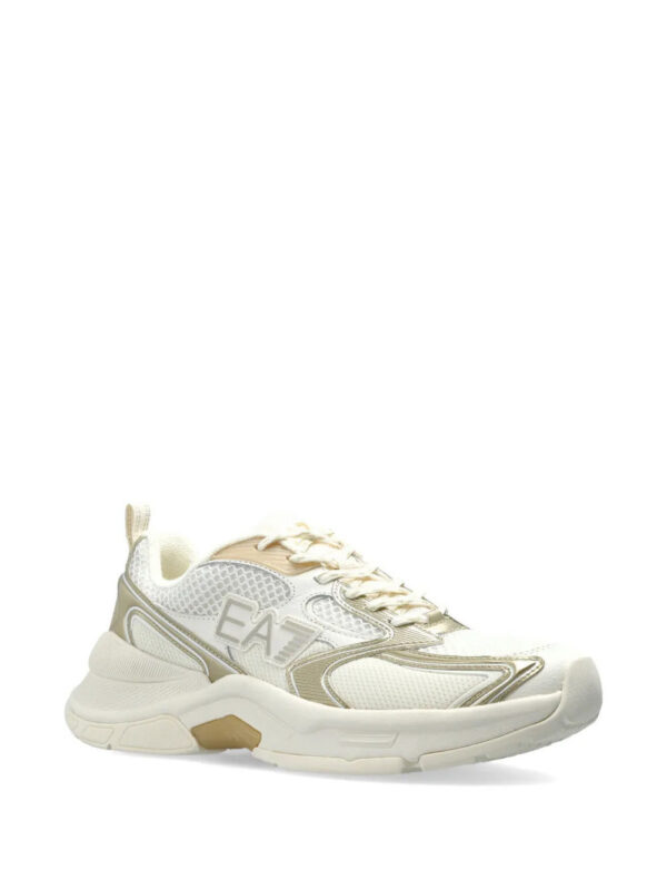 Ea7 Emporio Armani  logo-detail lace-up sneakers