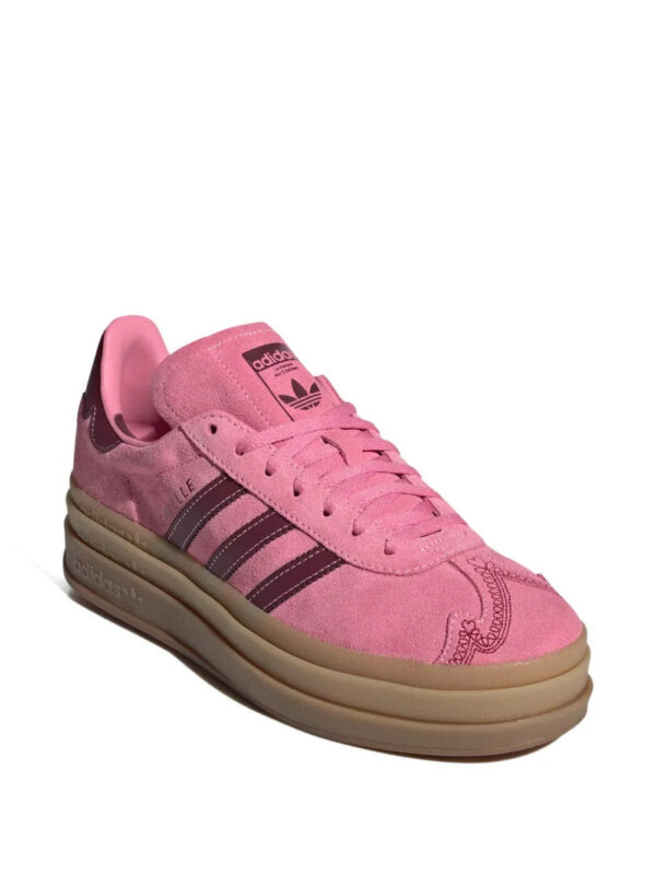 adidas  Gazelle Bold "Shadow Red/Pink Spark" sneakers