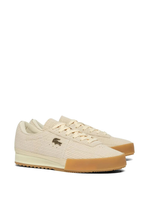 Lacoste  Aura perforated-leather sneakers