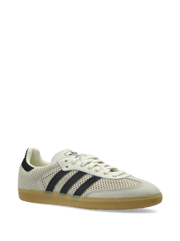 adidas  OG Samba striped lace-up sneakers